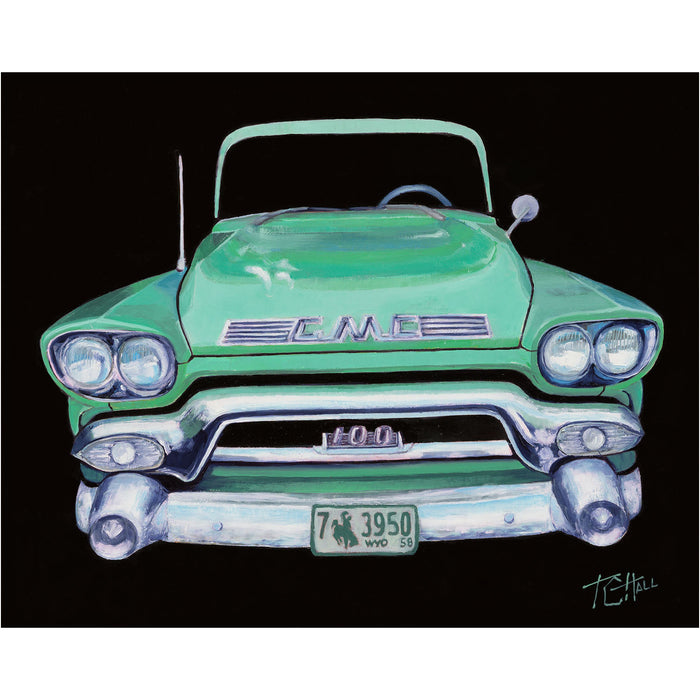 PETITE ORIGINAL: Oil<br>"A Thousand Highways", 8" x 10"