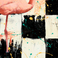 ORIGINAL: Oil & Cold Wax<br>"Cue the Cha Cha" 30" x 30"