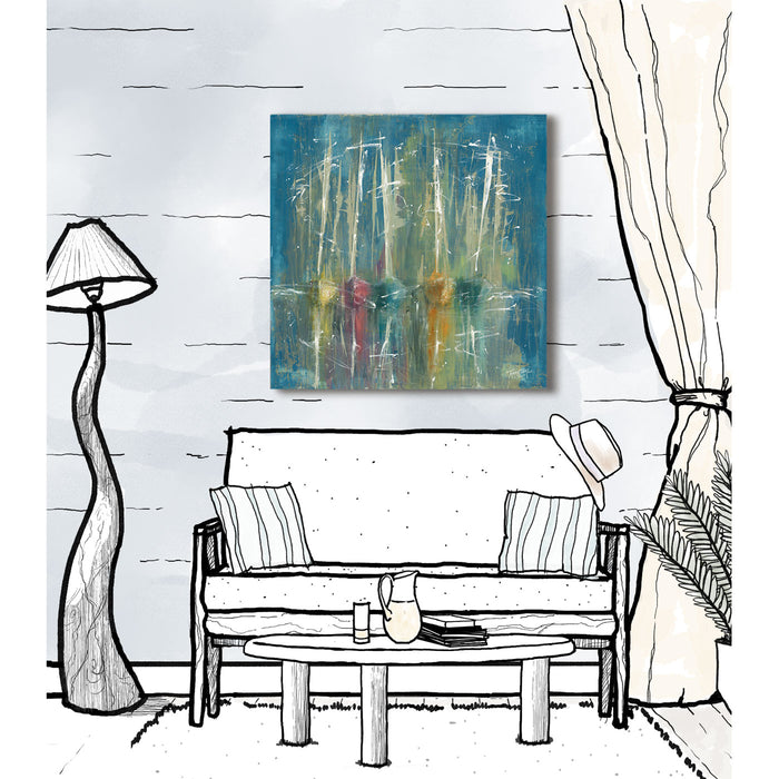 Aluminum Panels & Canvas Giclées<br>"Harbor Lights"
