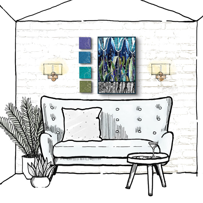 Aluminum Panels & Canvas Giclées<br>"Renewal"