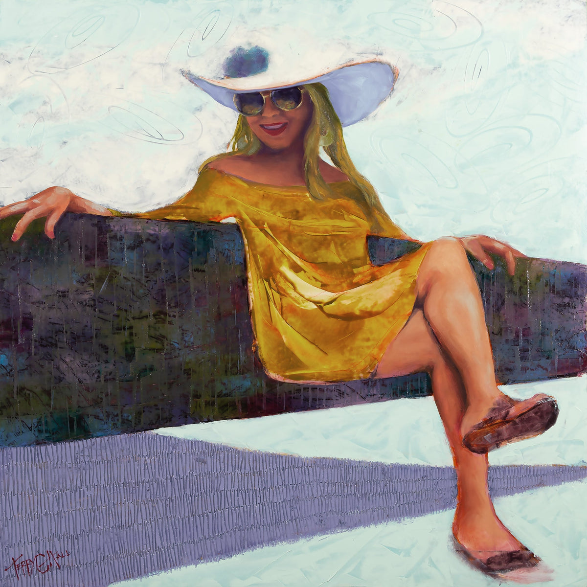 Canvas Giclées<br>"Sun Queen"