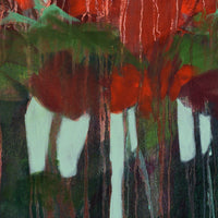 ORIGINAL: Oil<br>Dancing Redheads, "48" x 48"