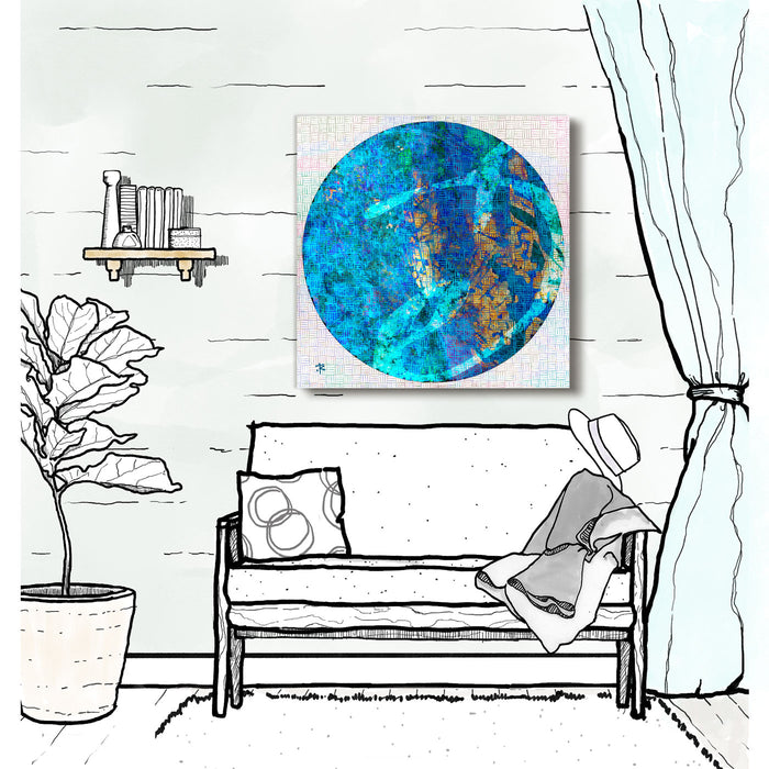 Aluminum Panels & Canvas Giclées<br>Ocean of Storms