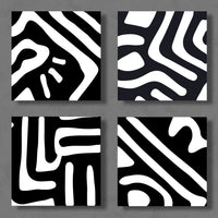 Aluminum Petites<br>Tribal Sets of 4