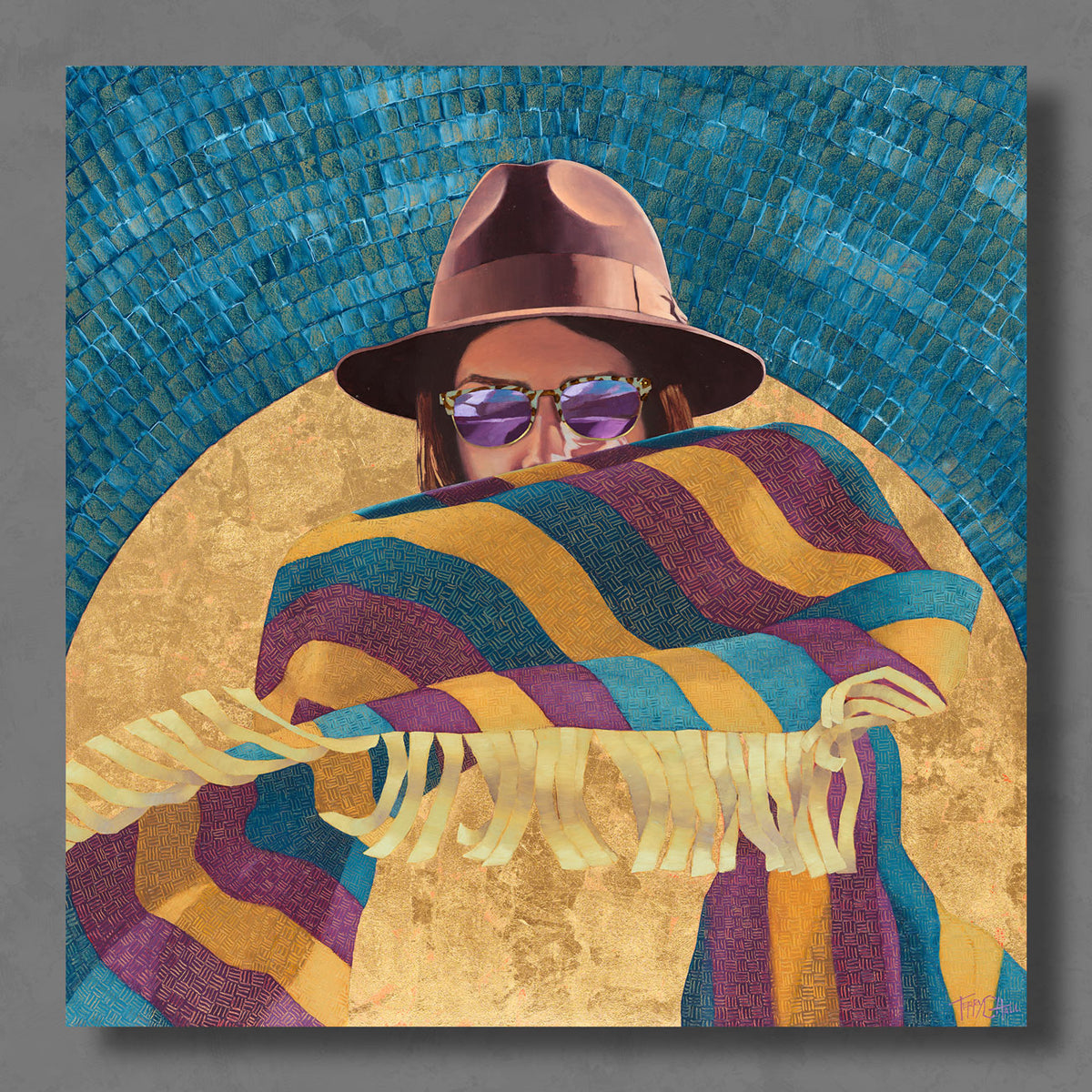 Aluminum Panels & Canvas Giclées<br>"Undercover Angel"