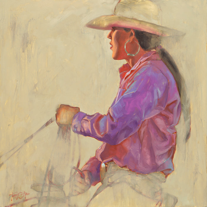 ORIGINAL: Oil<br>"Tango", 30" x 30"