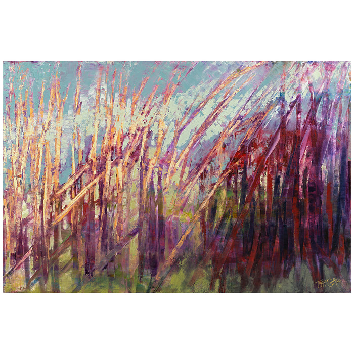 ORIGINAL: Oil & Cold Wax<br>"Tempestuous" 24" x 36"