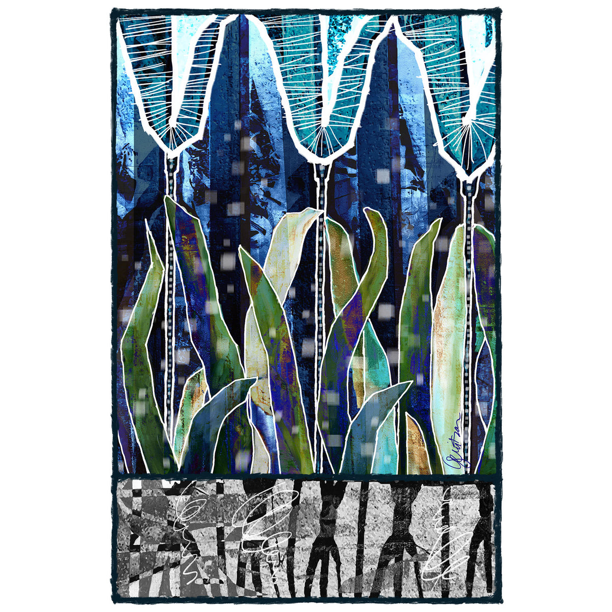 Aluminum Panels & Canvas Giclées<br>"Renewal"