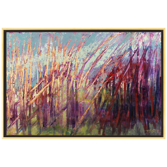 ORIGINAL: Oil & Cold Wax<br>"Tempestuous" 24" x 36"