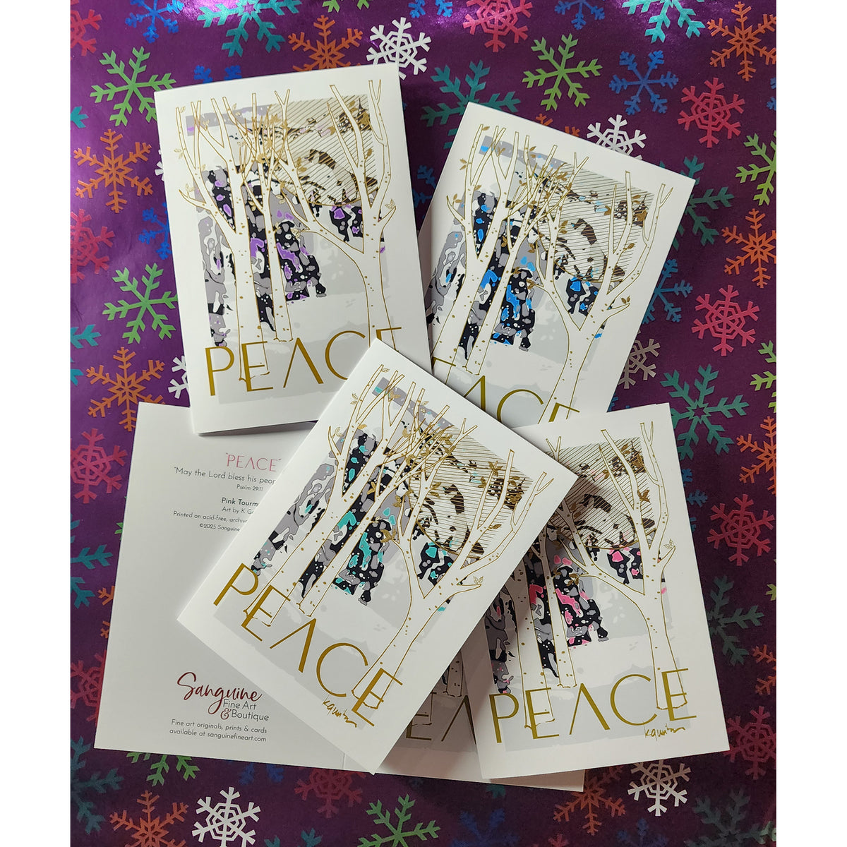 Christmas Card Set<br>Peace