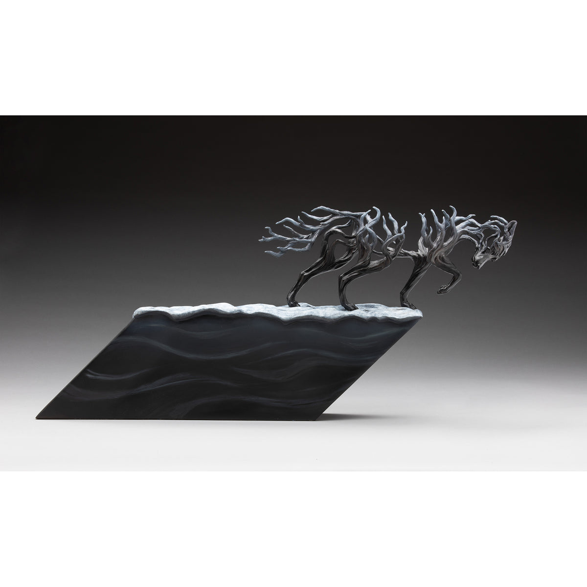 SCULPTURE: Bronze<br>"Resilience" by Amanda Markel, 14"x27"x3"