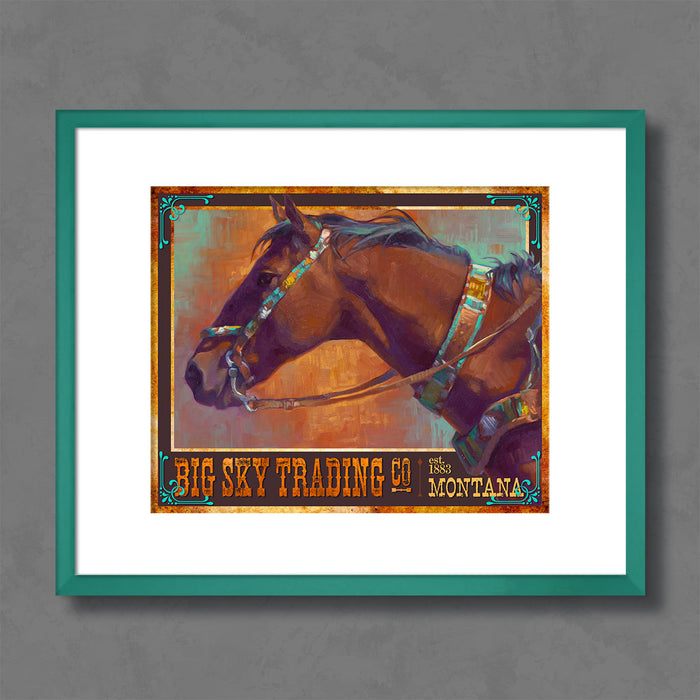 Fine Art Paper<br>Timeless West Series: "Big Sky Trading Co"