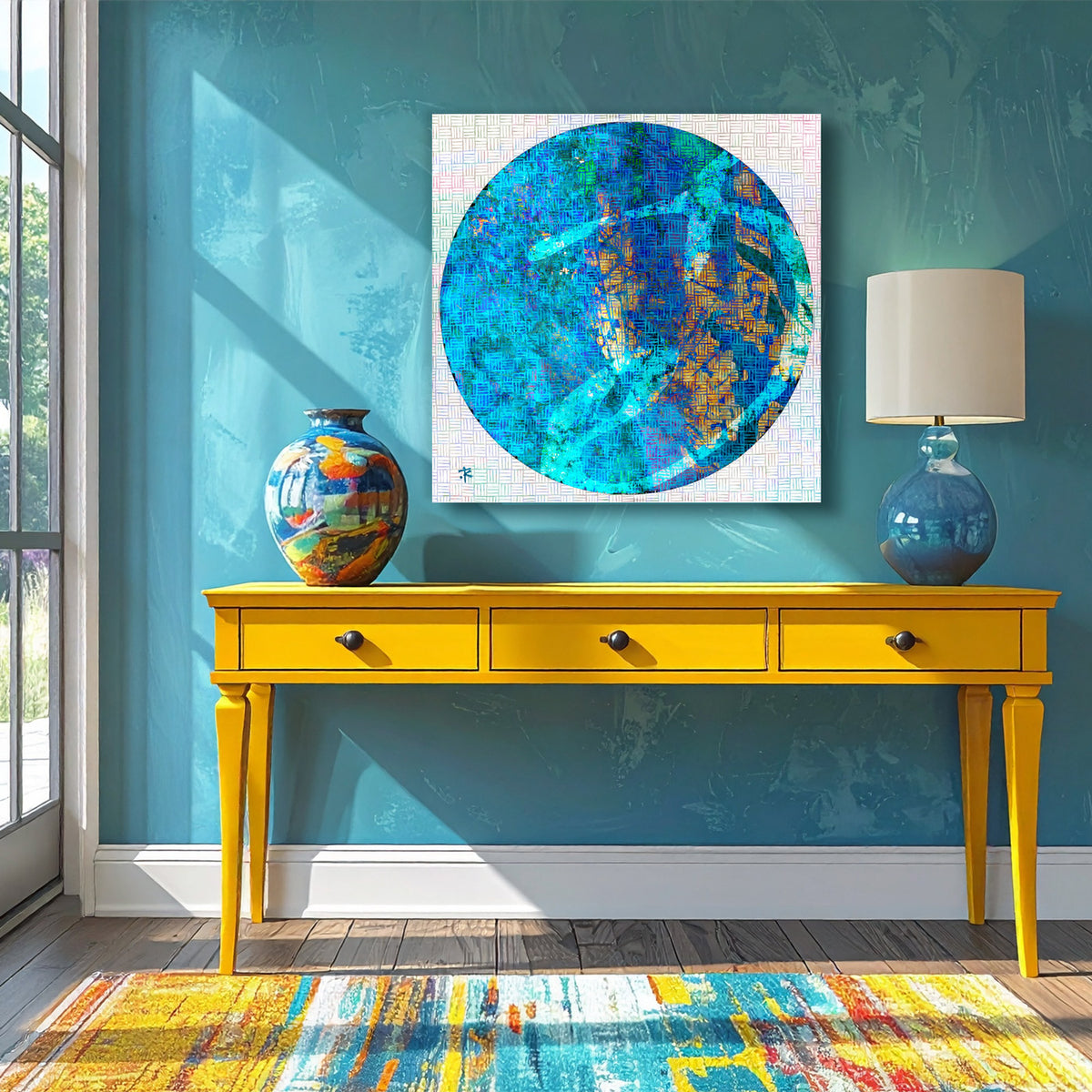 Aluminum Panels & Canvas Giclées<br>Ocean of Storms