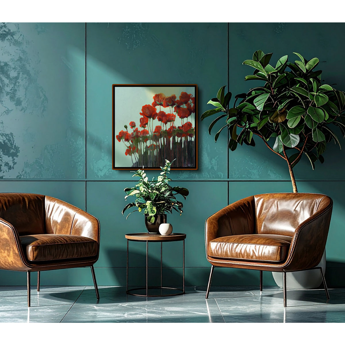 Canvas Giclées<br>"Dancing Redheads"