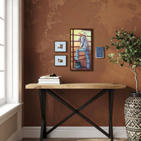 ORIGINAL: Oil<br>"Forever in Blue Jeans", 24" x 12"