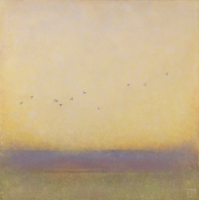 ORIGINAL: Oil<br>"Above" by Krystii Melaine, 24" x 24"
