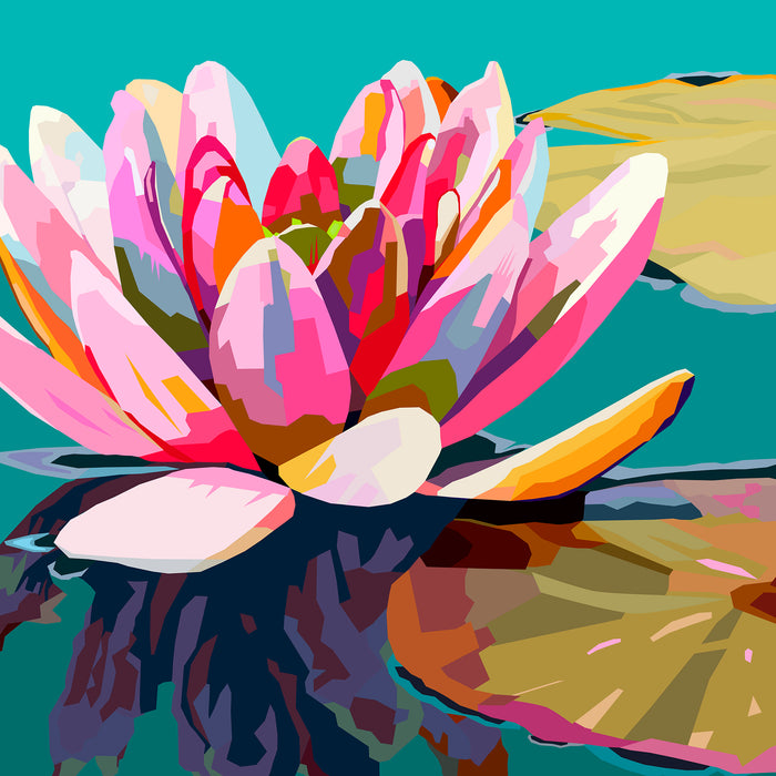 Aluminum Panels & Canvas Giclees<br>"Pondering Monet"