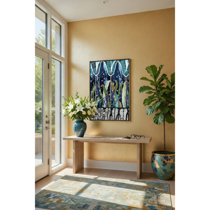 Aluminum Panels & Canvas Giclées<br>"Renewal"