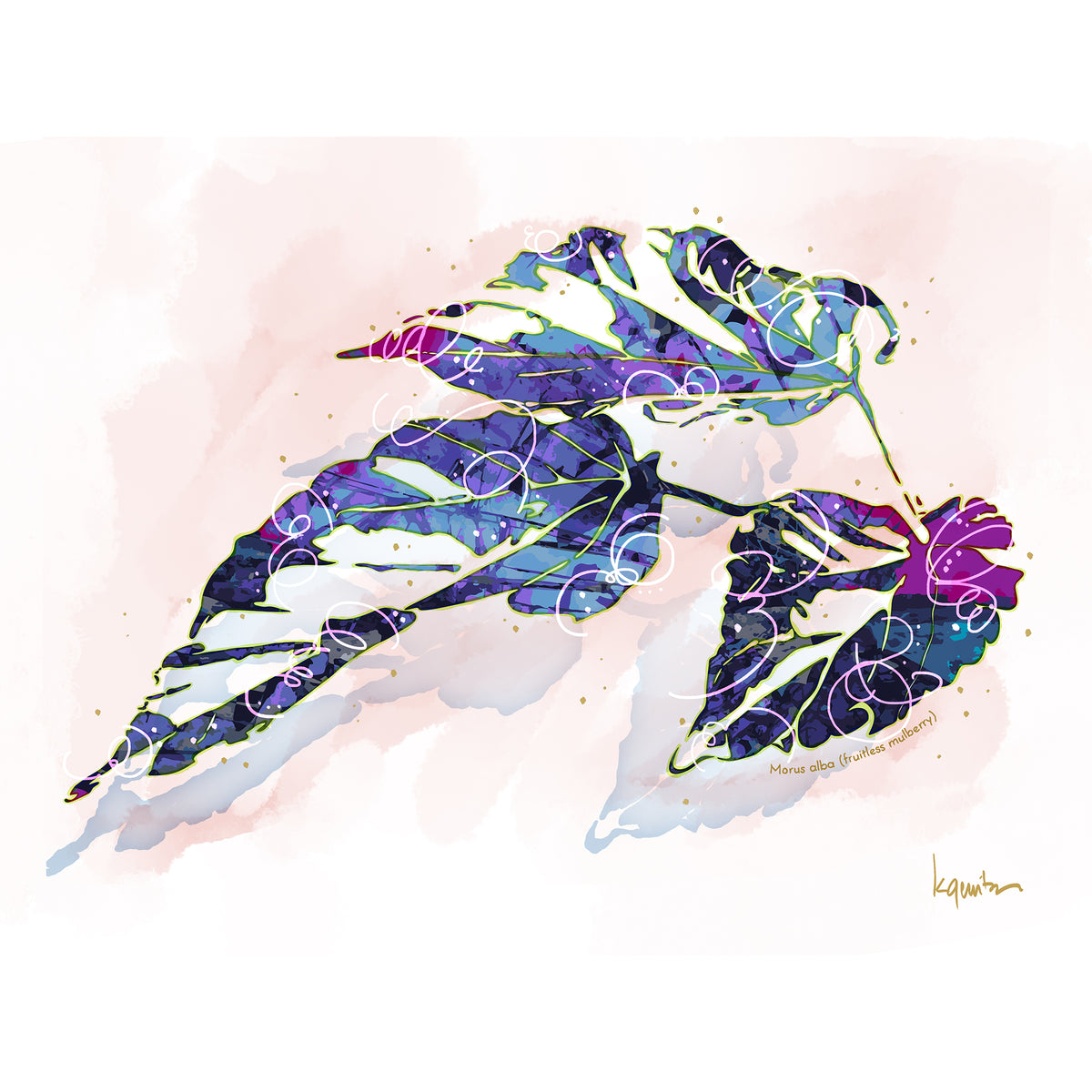 Ready-to-Hang<br>"Leaves of Grace"