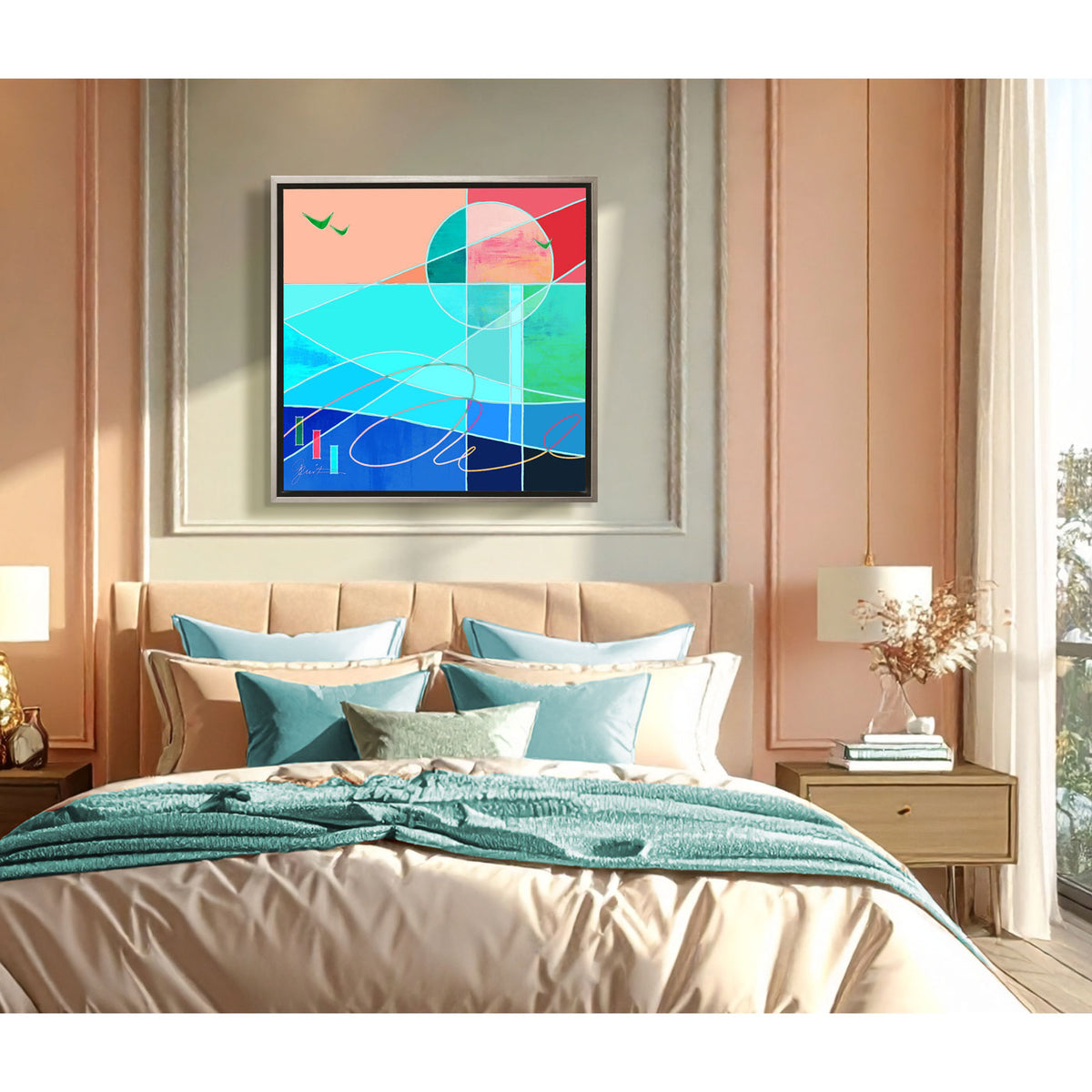 Aluminum Panels & Canvas Giclées<br>Sea of Glass