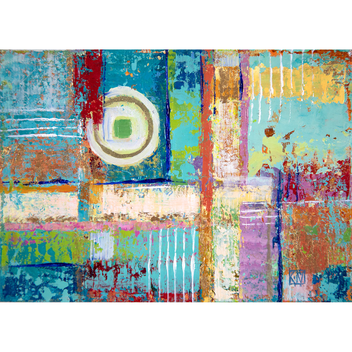 PETITE ORIGINAL: Oil<br>"Sequestered 1 & 2" by Krystii Melaine, 5" x 7"