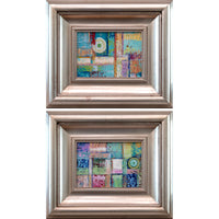 PETITE ORIGINAL: Oil<br>"Sequestered 1 & 2" by Krystii Melaine, 5" x 7"