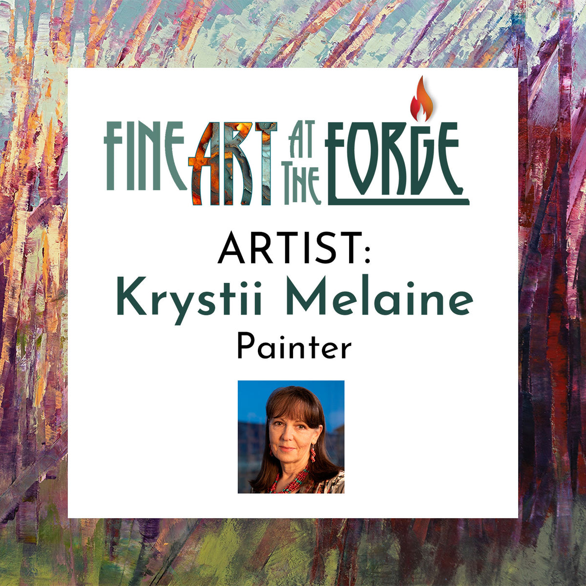 Krystii Melaine, Painter