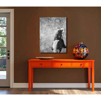 Aluminum Panels & Canvas Giclées<br>"Behind the Scenes"