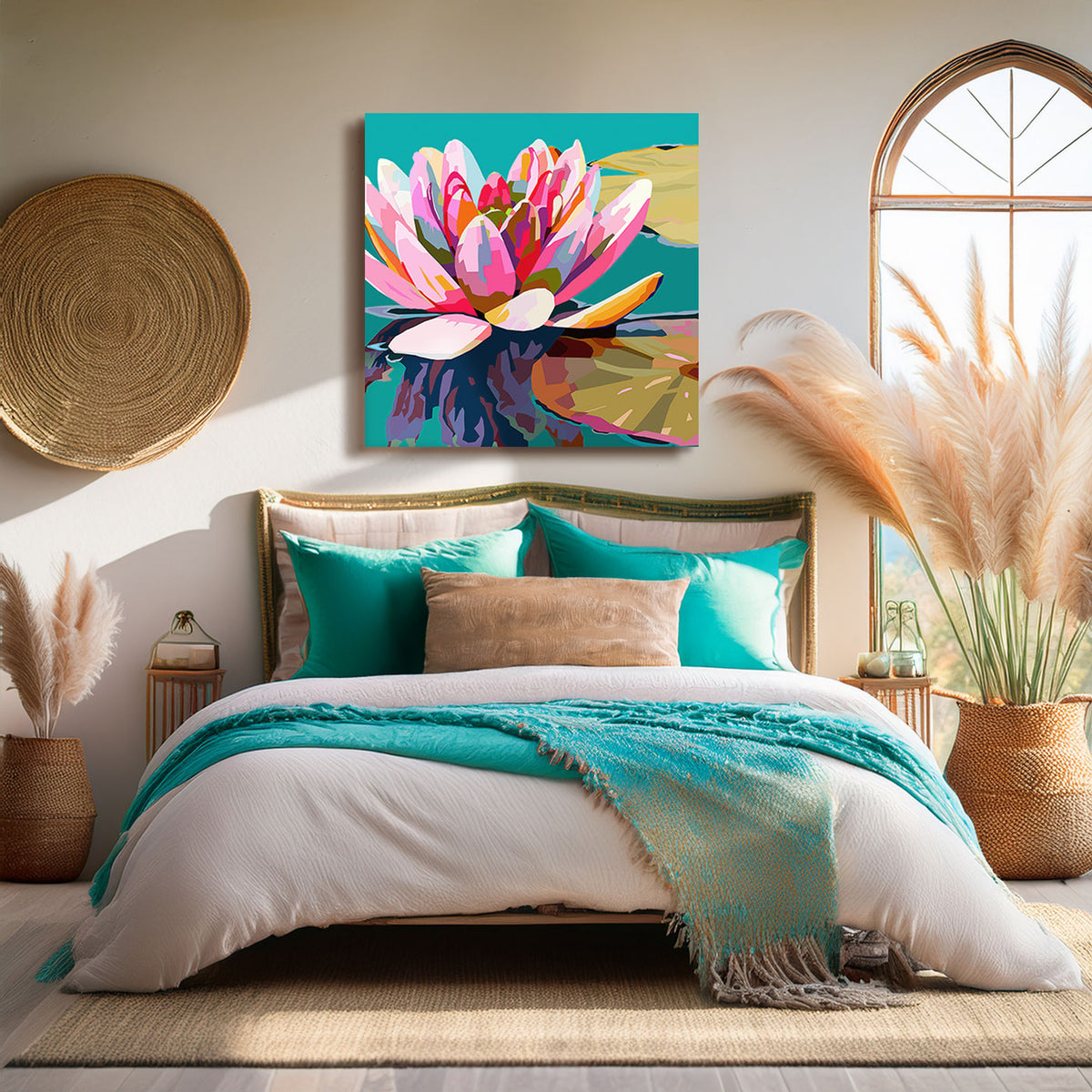 Aluminum Panels & Canvas Giclees<br>"Pondering Monet"