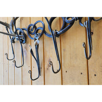 Sculpture: Hand-forged Blacksmith<br>Antler with Callas Coatrack by Ellen Durkan