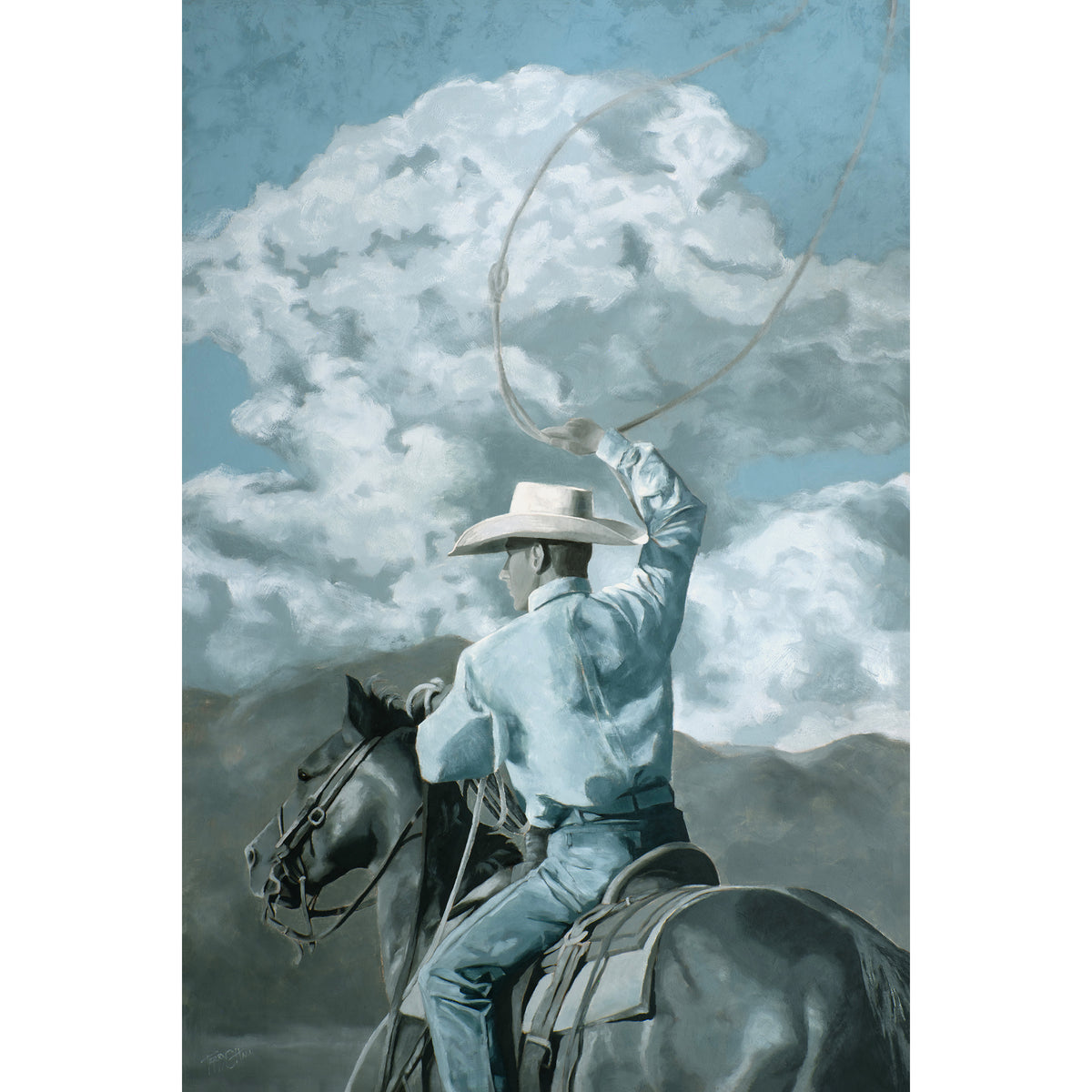 Canvas Giclées<br>"Cowboy Wings"