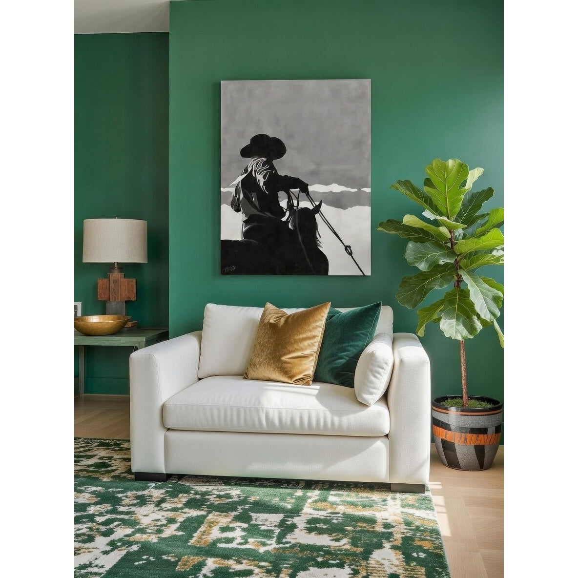 Aluminum Panels & Canvas Giclées<br>End of the Line