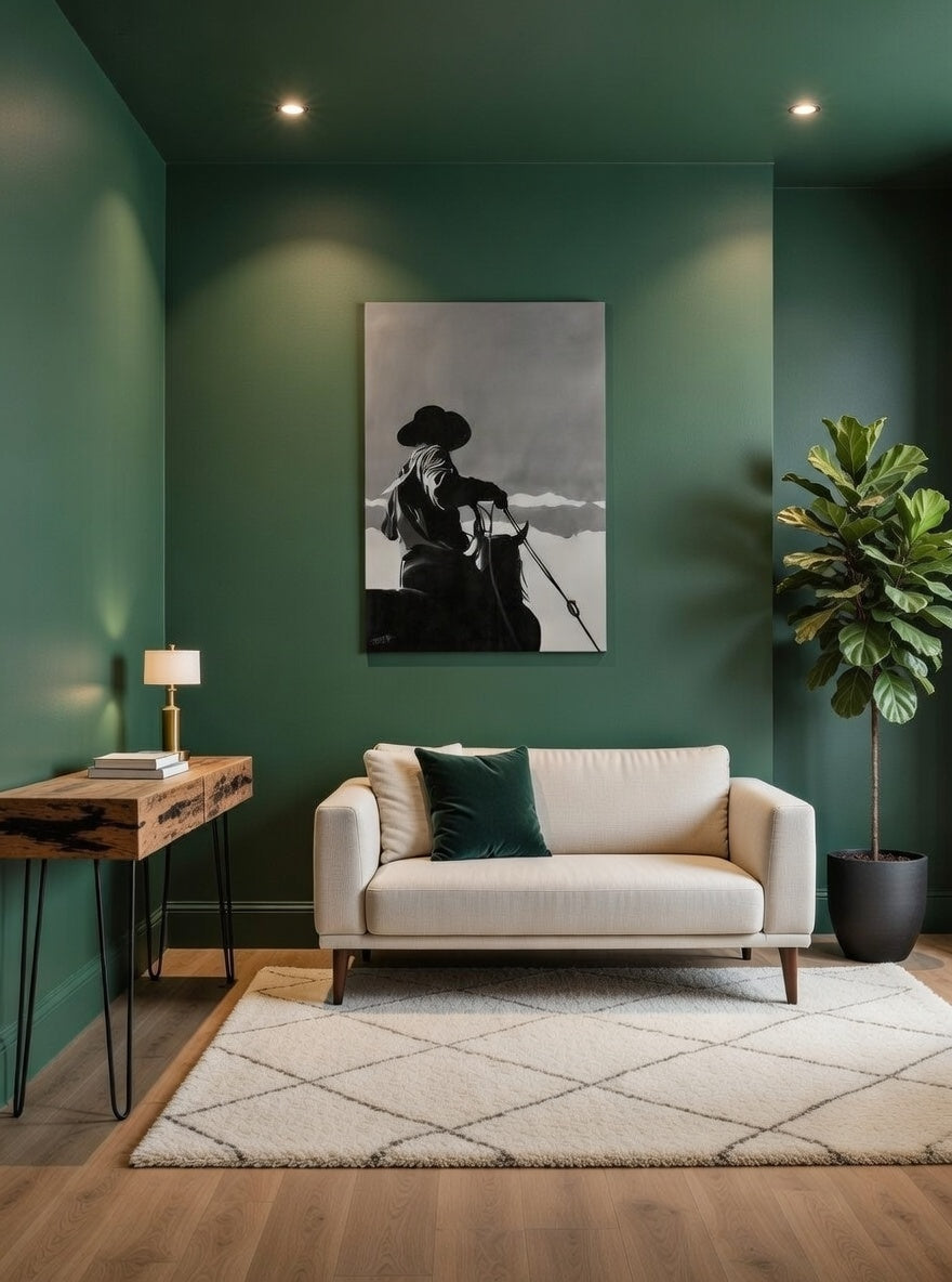 Aluminum Panels & Canvas Giclées<br>End of the Line