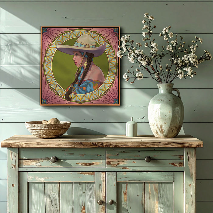 Canvas Giclées<br>"Flor del Sol"