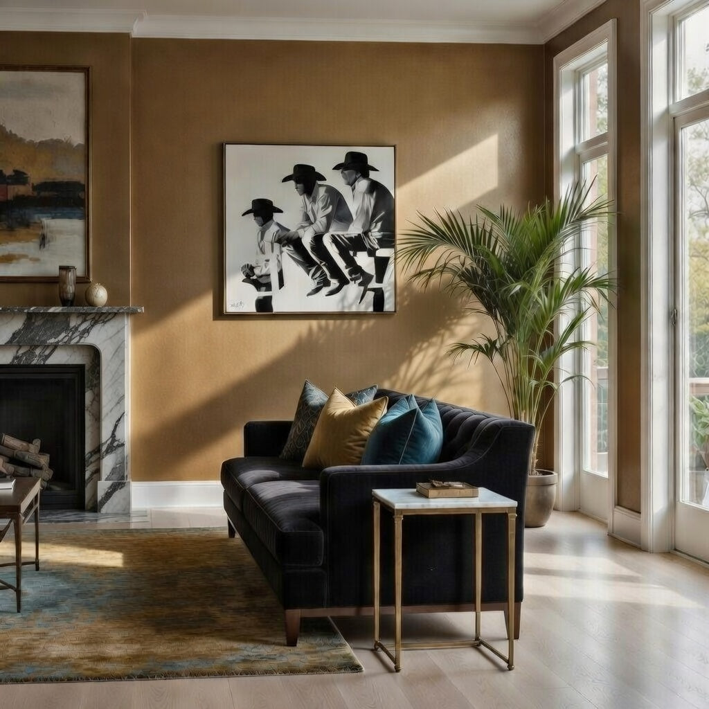 Aluminum Panels & Canvas Giclées<br>"Ghost Horse"/Hot Sauce Series