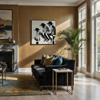 Aluminum Panels & Canvas Giclées<br>"Ghost Horse"/Hot Sauce Series