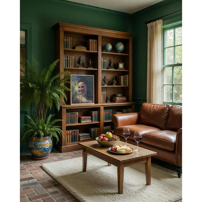 PETITE ORIGINAL: Oil<br>"Jules & Jazz" 14" x 11"