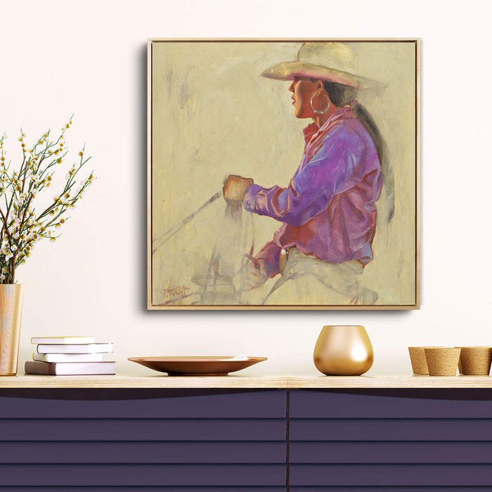 ORIGINAL: Oil<br>"Tango", 30" x 30"