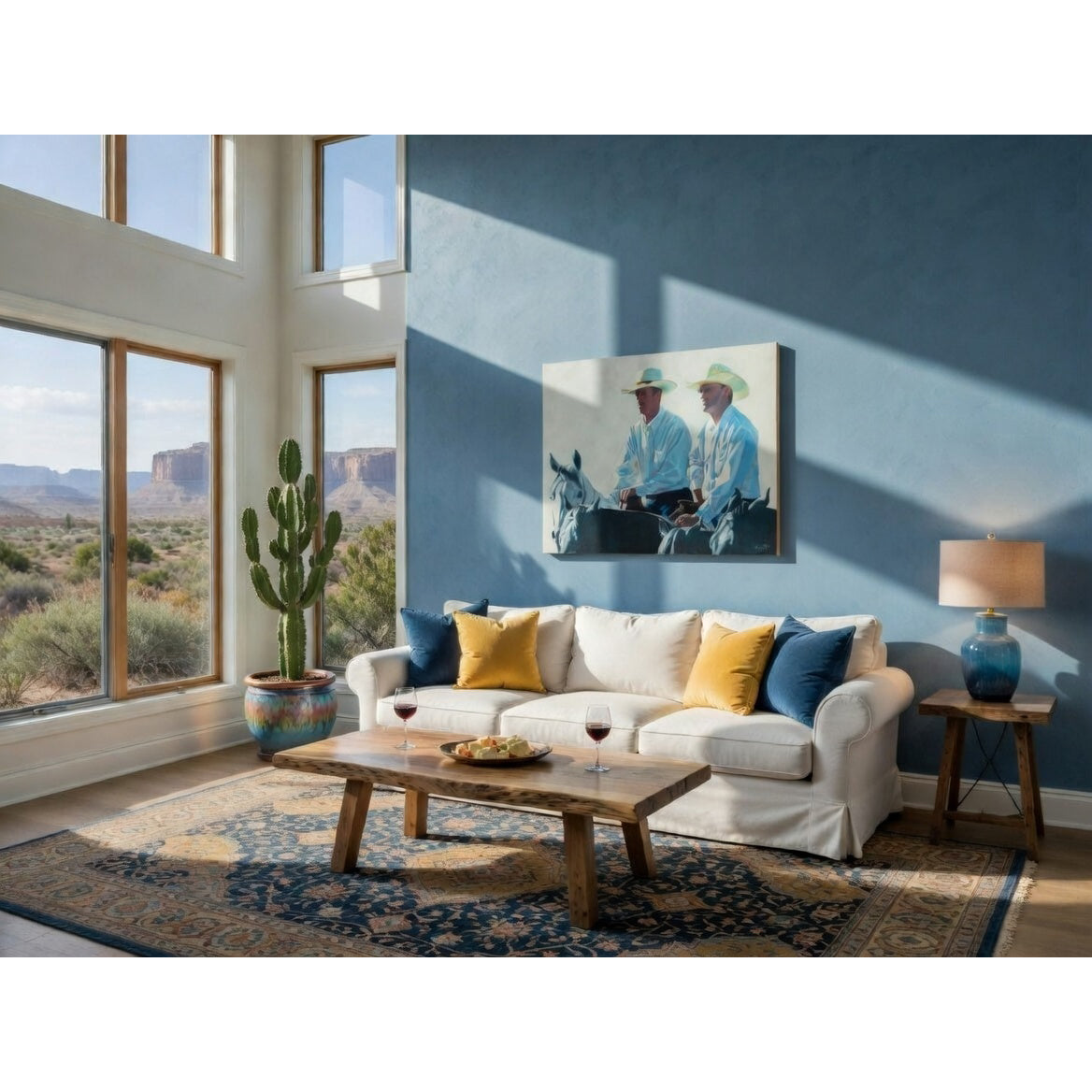 Aluminum Panels & Canvas Giclées<br>"The Good Guys"