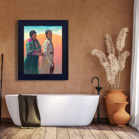 One Last Touch: 30" x 24" Oil